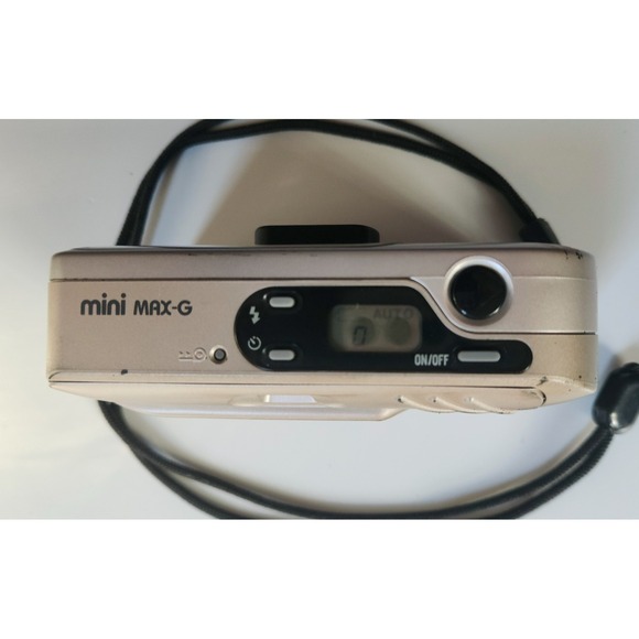 Rare Hyundai Mini Max-G Film 35mm Camera 34mm Lens - Powers On Untested Further - Picture 3 of 12